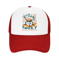 Rockys amaze Vintage Project Hail Mary Trucker Hat Unisex Hat Sun Caps Fishing Hat Adjustable Polyester Mesh Baseball Cap Washable Adjustable white