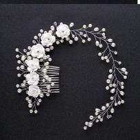 Pearl Rhinestone Hairpins Wedding Hair Combs Hair Accessories For Women Accessories Hair Ornaments Jewelry Bridal Headpiece