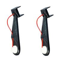 Motorcycle Chain Lube Applicator Portable Motorcycle Chain Oiler Chain Oiling Diverter Tool for Motorcycle Maintenance black