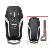 Cocolockey Smart Remote Key Shell For Ford Mustang Explorer Expedition F150 4 5Button Keyless Key Fob Cover Hu101 Replacement