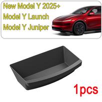 For Tesla New Model Y 2025 Juniper Launch Under Seat Storage Box Case Car Seat Organizer Vehicle Underseat Drawer Tray Accessory