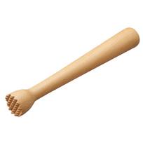 Hammer Garlic Avocado Herbs Fruits Wooden Cocktail Mojito Muddler Masher Stirrer Ice Crusher natūrali