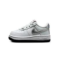 Nike Force 1 TD Pure Platinum Barely Grape Baby Sneakers White Midnight-Navy Metallic-Silver CZ1691-004 21