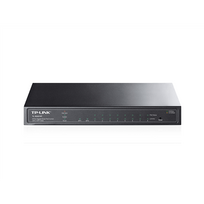 TP-LINK | Switch | TL-SG2210P | Web Managed | Desktop | 2 SFP ports | 8 Power over Ethernet (PoE) ports | External power supply | 36 months