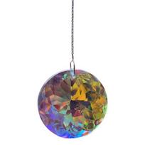 Faux Crystal Suncatcher Window Rainbow Maker Handmade Glass Hanging Pendant Lamp Chandelier Prisms KTY A