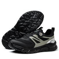 Anti-smashing and Anti-piercing Fly-woven Labor Insurance Shoes for Men, Lightweight and Non-slip Construction Site Safety Shoes 45