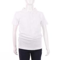 MAMAJUM polo marškinėliai trumpomis rankovėmis 10-000005, balti, 158/164 cm