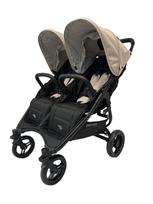 VALCO BABY vežimėlis dvyniams SNAP DUO, Taupe, SNAP4D08