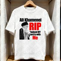Ali Khamenei Rip Indeed My Lord Is with Me Tshirt Ali Khamenei 19392026 Shirt Woman Man Outdoors Breathable Cotton Tops Tee S