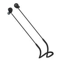 Silikoninis Anti-Lost Laidas Pakabinamas ant Kaklo Dirželis Suderinamas su WF-C700N C700B Bluetooth Suderinamu Ausinių Laido Dirželiu juoda