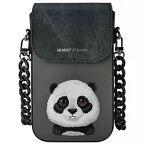 Nimmy phone bag black | black Big Eyed Pet 2.0 Panda