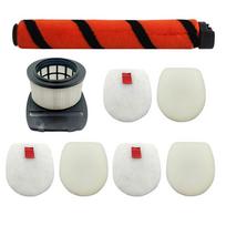 For Shark IC300 IZ201UK Replacement Floor Roller Brush and Filters Set black