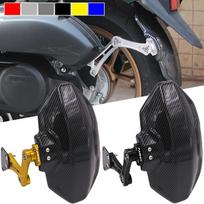 Motociklas skirtas YAMAHA NMAX155 AEROX155 NVX155 AEROX 155 Priedai N-MAX 155 NMAX 155 galinis sparnas purvasargis purvasaugis NVX LOGO Black