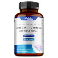 Pslalac Brain-Boosting Nutritional Capsules, Containing Choline and Phosphatidylserine, for Daily Brain Health 120*1