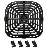 1 Set 23*24cm Grill Plate Air Fryer Replacement Parts Non-stick Fryer Grill Pan Removable For Instant Vortex 4qt Kitchen Supply juoda