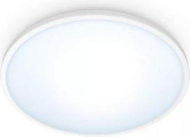 Ceiling luminaire SuperSlim WiZ, 14W, RD 27-65K TW, 2700-6500K, 1300Lm, IP20, white 929002684901 | 8719514337978