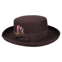 Fedoras Top Hat Old-fashioned Short Brimmed Top Hat Surprise Gift for Boyfriend ruda