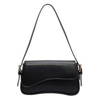 Retro solid color messenger women's bag 2 texture fashion shoulder bag trendy versatile handbag juoda