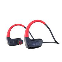 IPX8 Waterproof Bone Conduction Headphones 32GB MP3 Player Bluetooth 5.4 Wireless Headset Flash-sale For Swimming Diving raudona