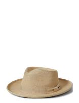 Brixton - Swindle Straw Fedora - Šiaudinė skrybėlė - Smėlio