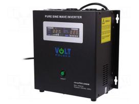 Converter: DC/AC | 1.8kW | Uout: 230VAC | Out: AC sockets 230V | 0÷40°C