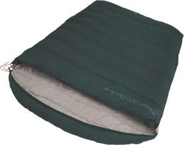 Easy Camp Moon 200 Double Sleeping Bag  220 x 150 cm 2 way open - auto lock, L-shape Teal