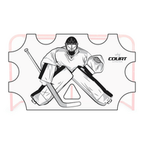 Ledo ritulio vartų uždanga Court Icehockey Goalie Blanket
