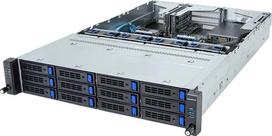 No Name GIGABYTE R263-S30-AAH2 Intel C741 LGA 4677 (Socket E) Rack (2U) Black, Grey
