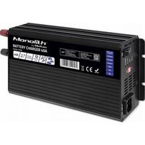 Qoltec Inteligentna ładowarka do akumulatorów LiFePO4 AGM GEL SLA | 40A | 12V | 51956 | 5901878519562