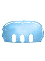 VR Headset Protective Cover Shell Anti-Scratch Protective Case Front Protector Console Fit for Meta Quest 3 Only Cover