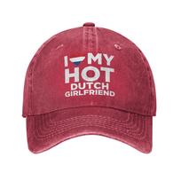 I Love My Hot Dutch Girlfriend Netherlands Trucker Hat Outfit For Unisex Baseball Cap  Fashion Headwear Sun Caps Adjustable Adjustable