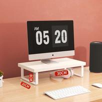 Monitor Raised Shelf Office Laptop Monitor Docking Stand Desktop Computer Raising Stand Home Storage Holders Utility Accessories