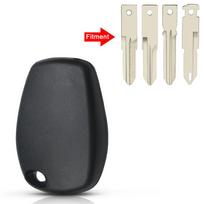 For Renault Logan Kangoo Duster Clio Twingo Modus Master Primastar Dacia Nissan Opel Fob Transponder Car Key Case Shell