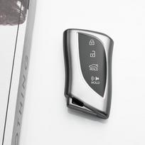 Fob Shell Protector For Lexus Es300H Es350 Us200 Us260H Ux Es Ux200 Ux250H Es200 3 4 Buttons Gun Grey Tpu Car Key Case Cover