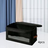 4x Filament Storage Box Oxford Cloth Supplies Sealing Protection Office Accessories Studio Spacious