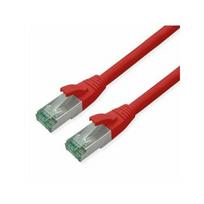 Digitus ROLINE RM S/FTP (PiMF) Patch Cord Cat.6A, Red, 15 m | 21.45.3218 | 7630049671362