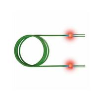 SACON saCon światłowodowy kabel krosowy LED duplex 50/125m OM3, LC/LC, turkusowy, 1 m | 4055516019523 | 4055516019523