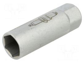 Socket: 6-angles | 16mm | 3/8" | for spark plugs