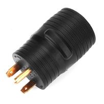 125V RV Power Cord Adapter 30A Male to 50A Female Connector Plug US Plug