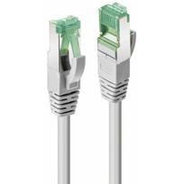 Lindy LINDY Patchkabel Cat.6A S/FTP GRS TPE Kabel, 15m grau | 47924 | 4002888479240