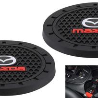 AOOOOP Automobilio salono priedai Mazda puodelio laikiklio įdėklas padėkliukas - silikoninis neslystantis puodelis