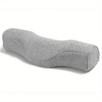Ortopedinė kaklo pagalvė: Puikios gimdos kaklelio palaikymo minkštos atminties putos, kvėpuojančios, plaunamos, idealiai tinka kiekvienam miegančiam 45x15x10cm