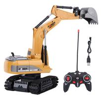 2.4GHz 6 Channels Remote Control Excavator Truck 1 24 Scale RC Engineering Car