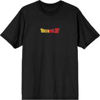 Dragon Ball Z Super Saiyan Goku Crew Neck Short Sleeve Men's Black T-shirt S juoda
