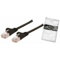 Shiverpeaks BASIC-S kabel U/FTP kabel Cat.7 slim Black 5,0m | BS75515-SLS | 4017538060150