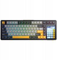 Klawiatura Aula AULA klawiatura gasket L99 Gray+Orange+Deep Gray Raindrop switch RGB | AUL99-DGLGY-R | 6978080503589