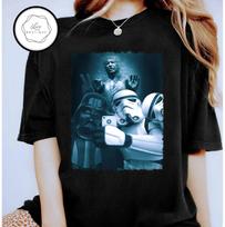 Star Wars Stormtrooper Darth Vader Selfie Tee Unisex Adult Kid Shirt 3XL