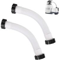 11388 Pool Sand Filter Pump Hose For Intex Sand Filter Pumps & Saltwater Systems, 14 Inch Above Ground Pool Interconnecting Hose For 26371CA