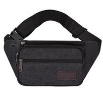Waist Bag Large Capacity Water Large Phone Anti-Scratch Canvas Casual Repellent Adjustable Belt Bag Outdoor juoda
