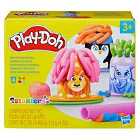 Plastilino rinkinys, su priedais Hasbro Play-Doh Starters Grow N Style Animals, įvairių spalvų, 113 g